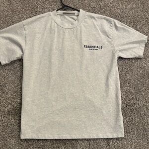 Fear of God Essentials Light Gray T-Shirt